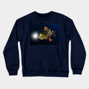 Steampunk Fish #6 Crewneck Sweatshirt